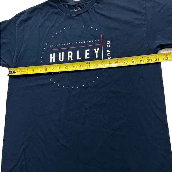 Hurley Surf Co Graphic T-Shirt Navy Blue Men’s Large - Picture 4 of 6